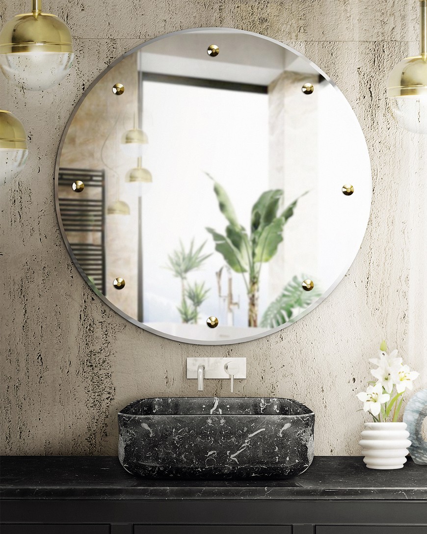 Bespoke bathroom mirror design
