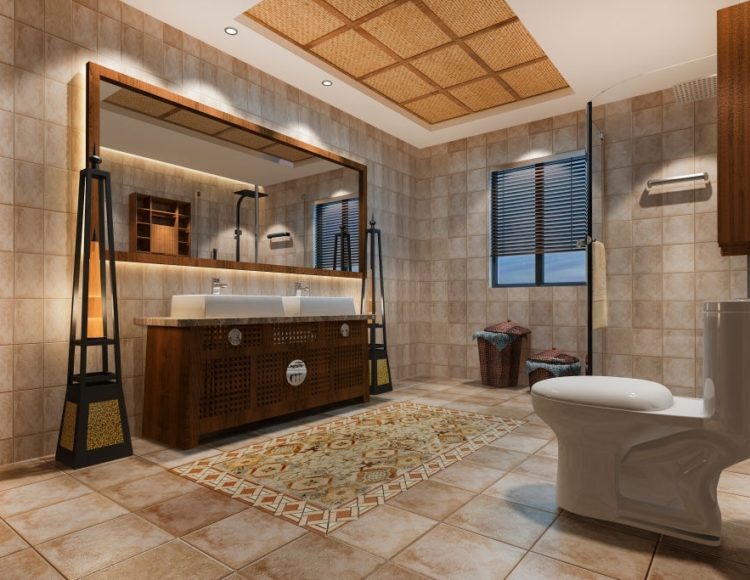 3d rendering interior and exterior design