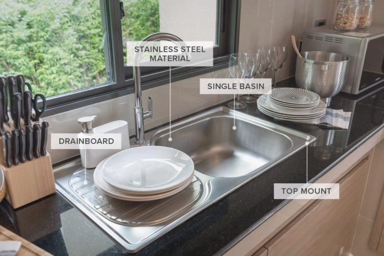 types-of-sinks_sink-and-drainboard